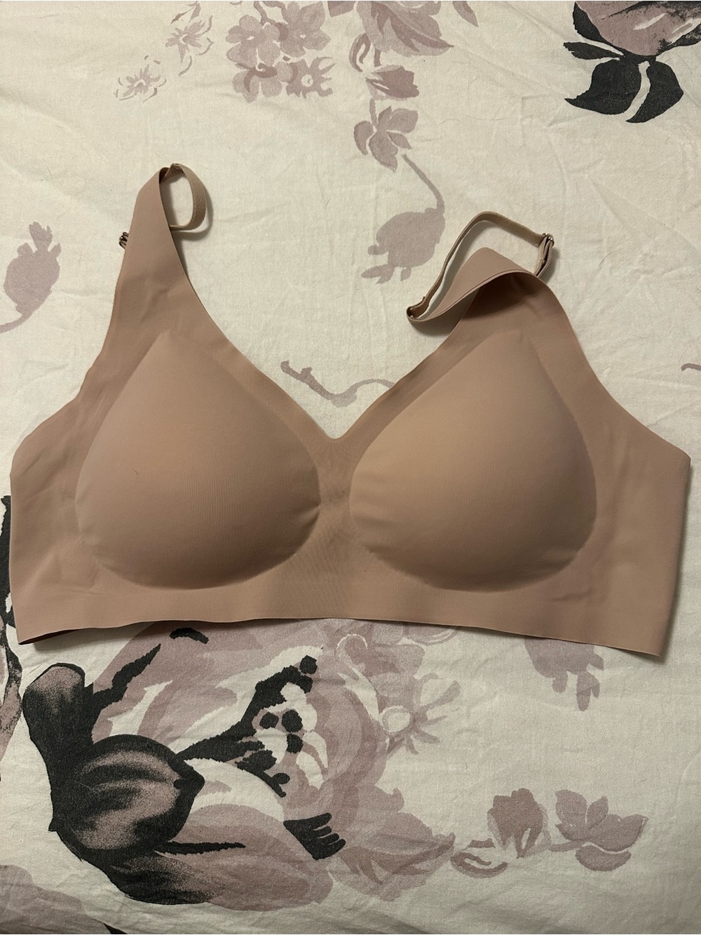 Seamless Nude Wireless Bra - Comfortable Everyday Support